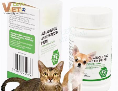 Albendazole Tablets for Pet Deworming Body Flea and Insect Repellent Tablets