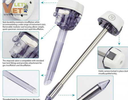 Medical Laparoscopic Instrument Trocar Suite