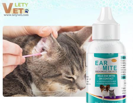 Pet Earworm Oil Removes Odors and Softers Dirt for Cats and Dogs