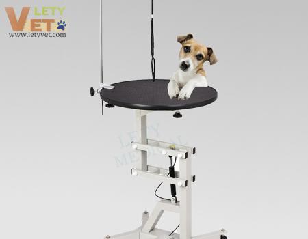 Pet Grooming Table Height Can Be Rotated Trim Hair Round Table