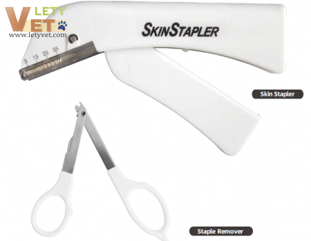 Small animal use Veterinary use Disposable Skin Stapler and Remover