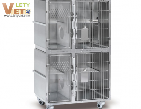 Stainless Steel Luxury Cat Cage LVC-006