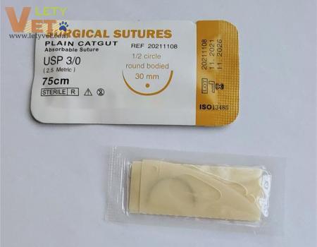 Surgical PLAIN CATGUT Absorbable Suture