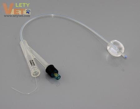 Veterinary Silicone Foley Catheter