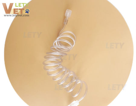 Veterinary clinic Spiral tube for Urine bag